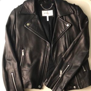 BCBG leather jacket